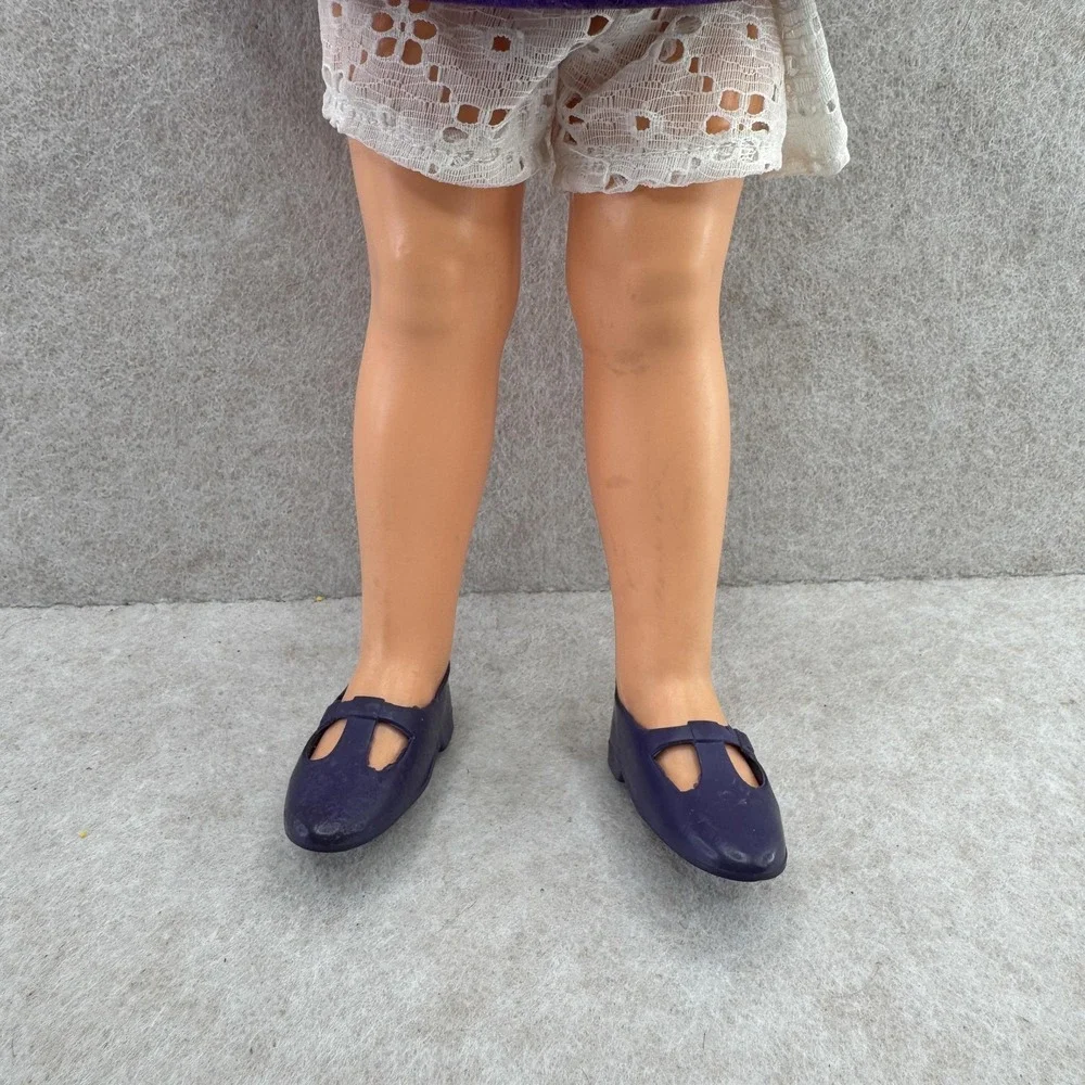 Vintage 1969 IDeal Crissy Velvet Growing‎ Hair 16 In Play Doll Retro Blonde Hair